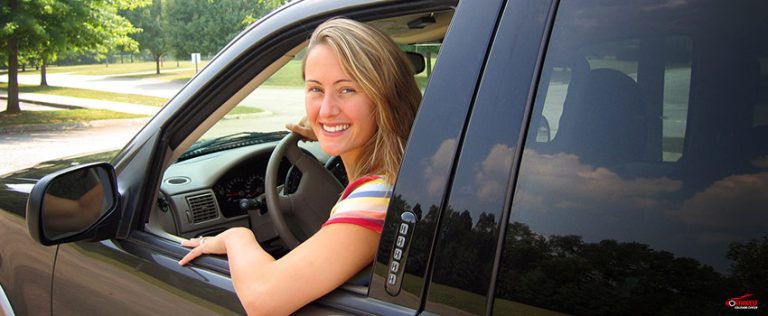 NCC-Woman Driving Car